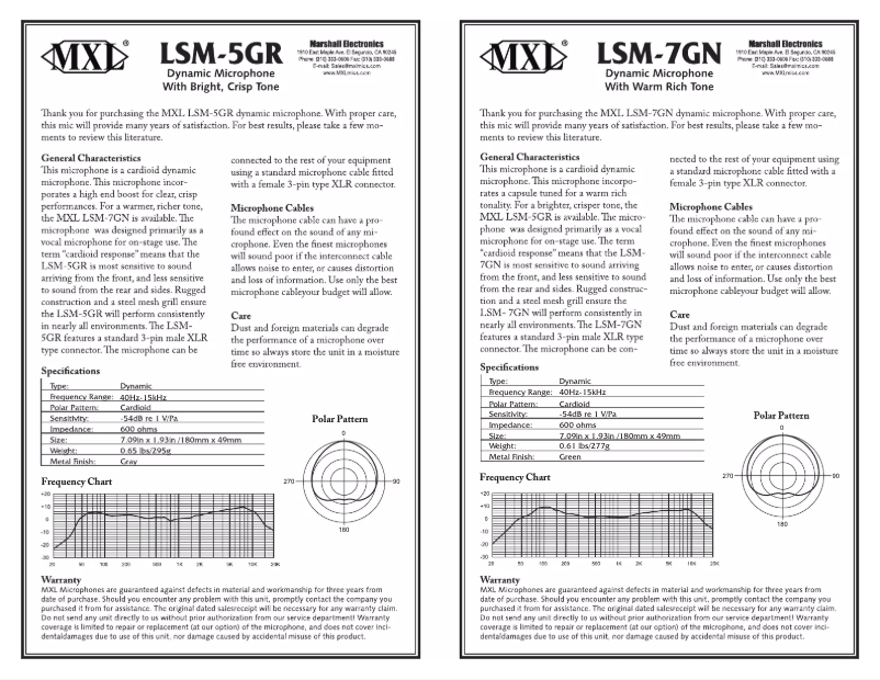 Image de la première page du manuel de l'appareil LSM-7GN