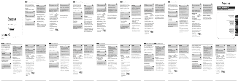 Página 1 del manual Manual de usuario Hama 00213013