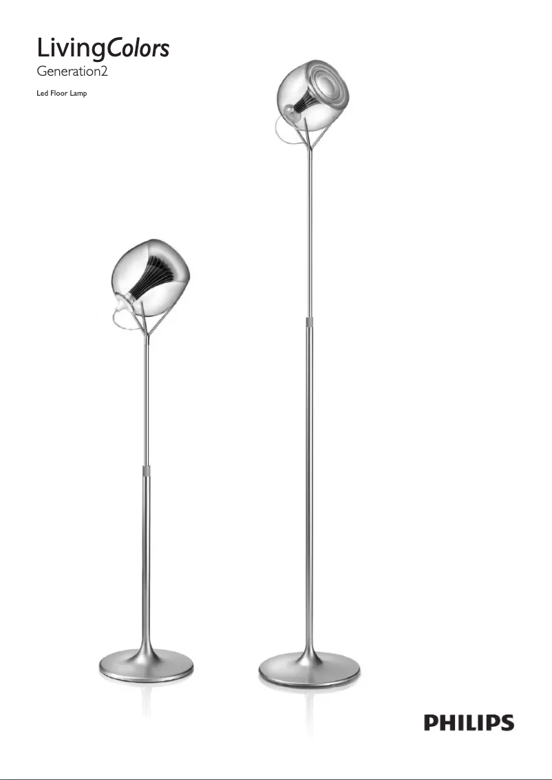 Page 1 de la notice Manuel utilisateur Philips LivingColors 6914730PH