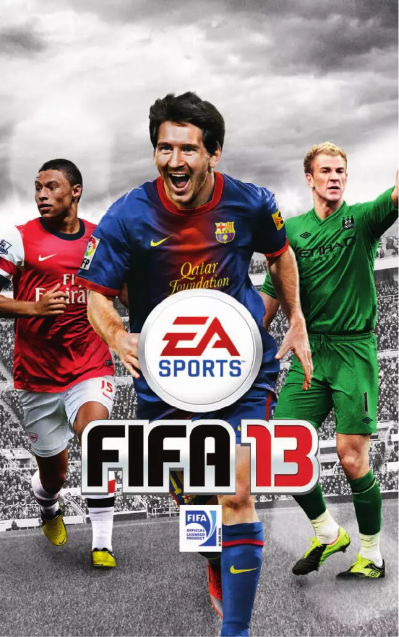 Image de la première page du manuel de l'appareil FIFA 13 (Wii U)