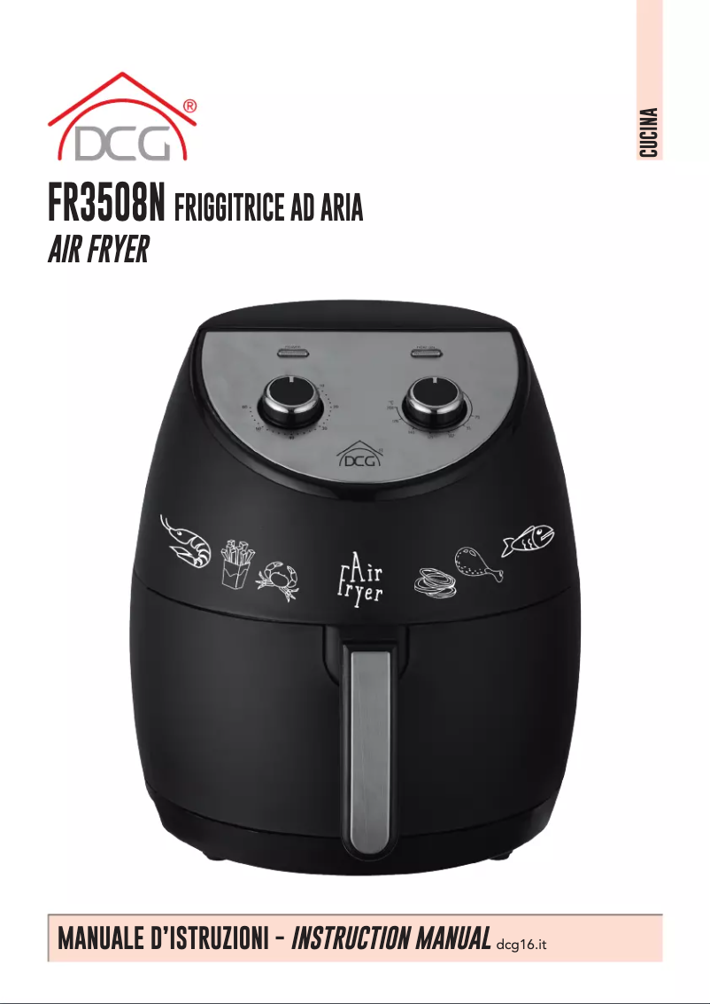 Página 1 del manual Manual de usuario DCG FR3508N