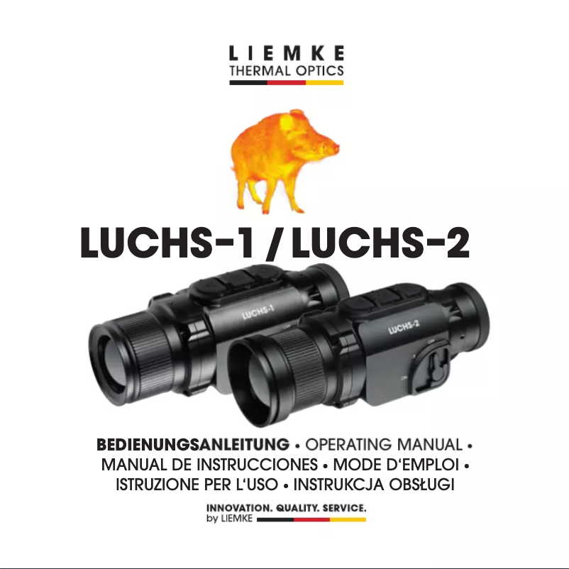 Page 1 de la notice Manuel utilisateur Liemke Luchs-2