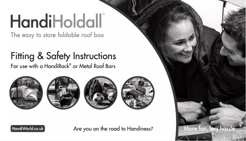 Page 1 de la notice Manuel utilisateur Handi Holdall