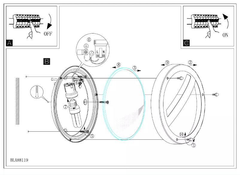 Image de la première page du manuel de l'appareil Sevilla 88119