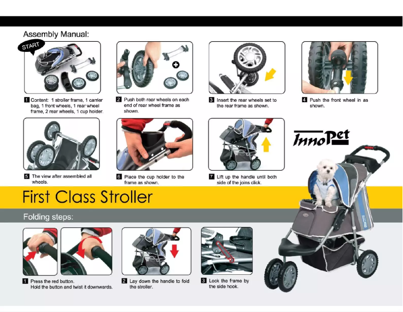 Page n°1 - Manuel utilisateur InnoPet First Class IPS-09