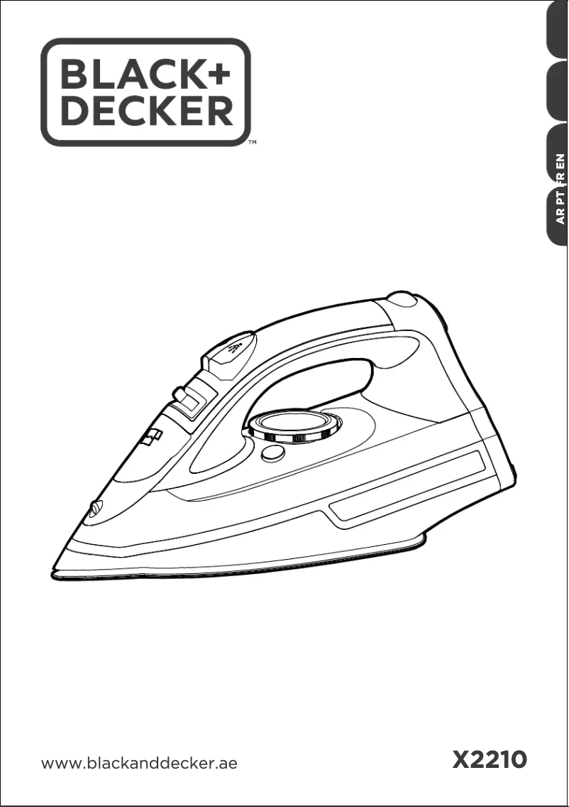 Imagen de la primera página del manual del dispositivo X2210