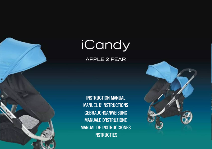 Page 1 de la notice Manuel utilisateur iCandy Apple 2 Pear