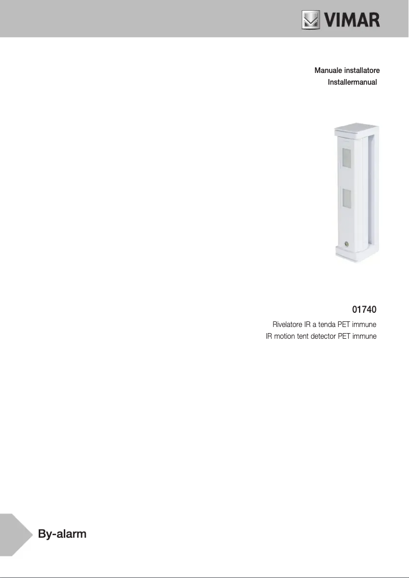 Page n°1 - Manuel utilisateur Vimar 01740