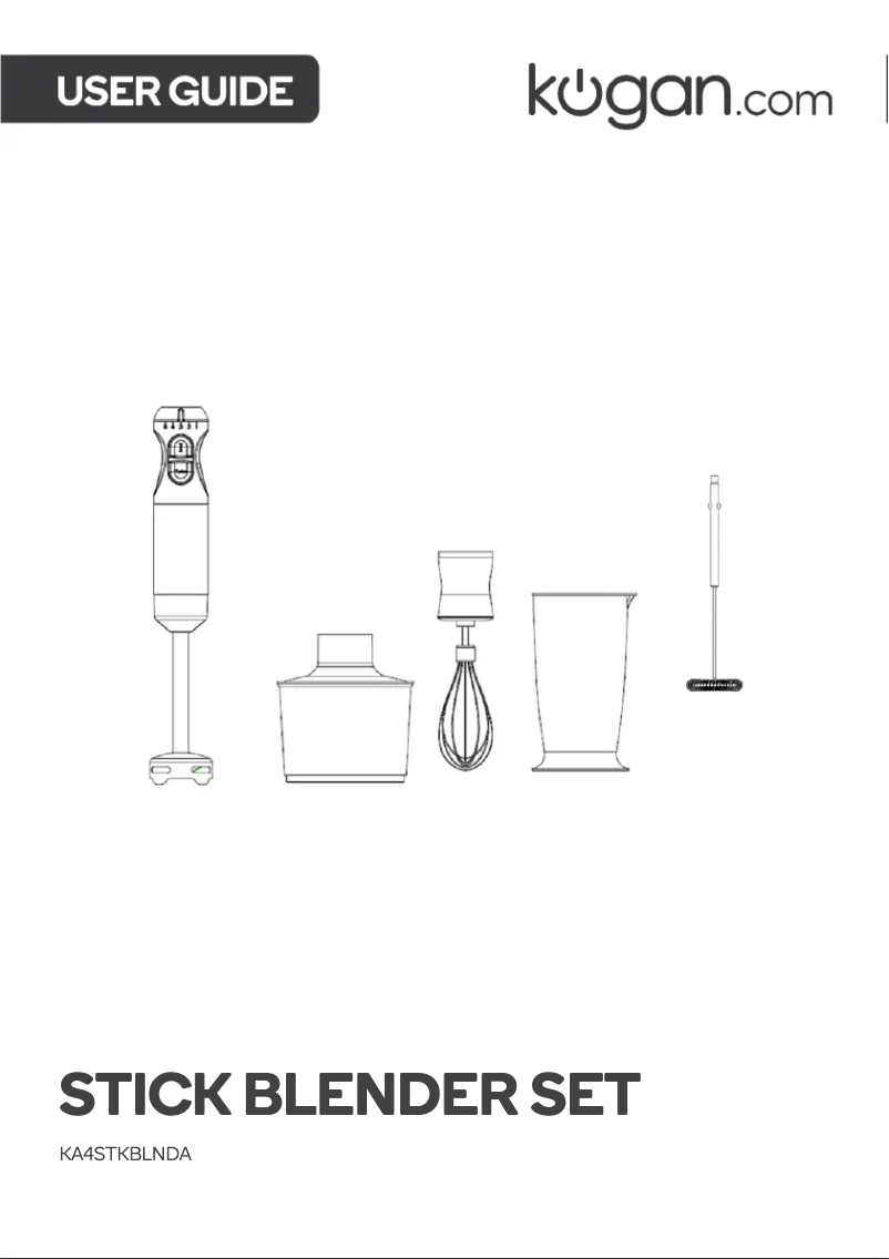 Page n°1 - Manuel utilisateur Kogan KA4STKBLNDA