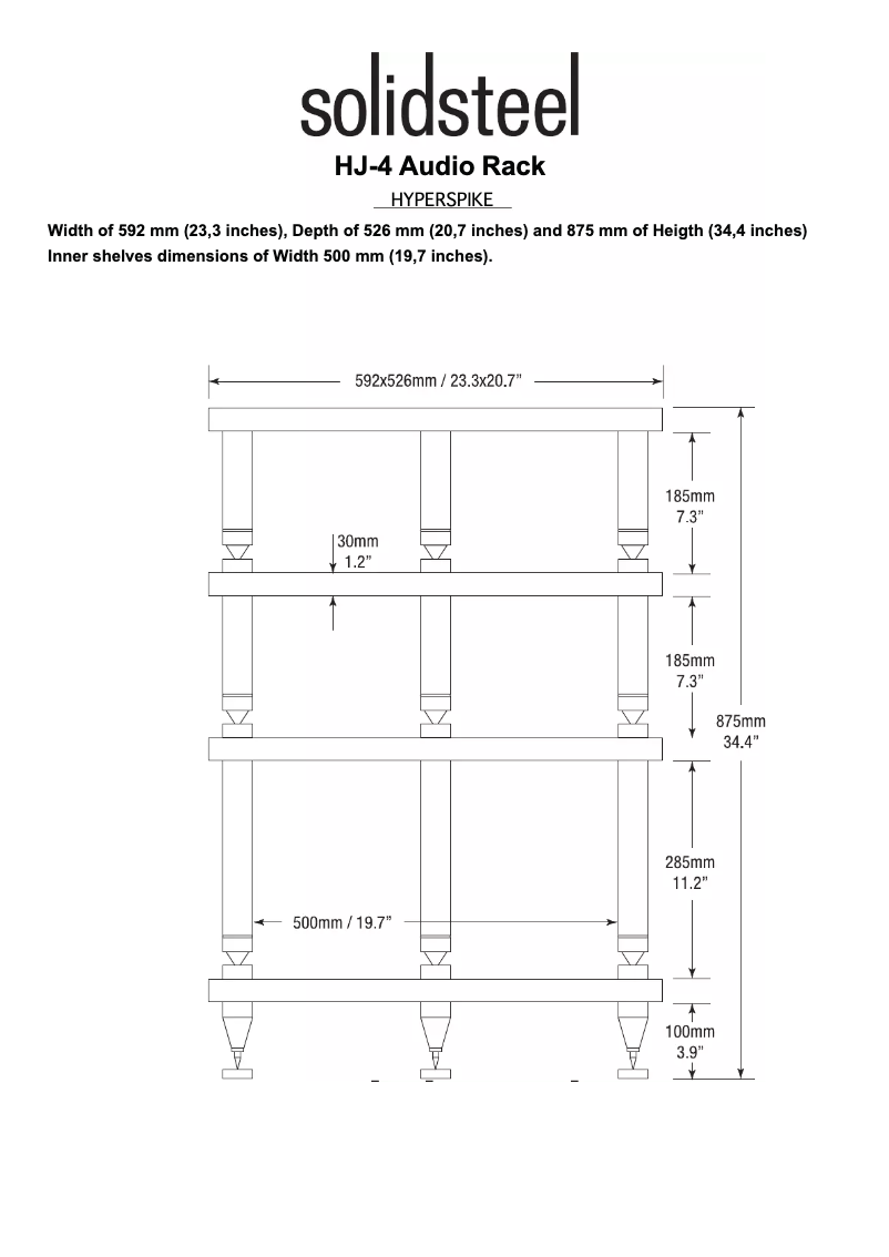 Page n°1 - Mode d'emploi Solidsteel Hyperspike HJ-4