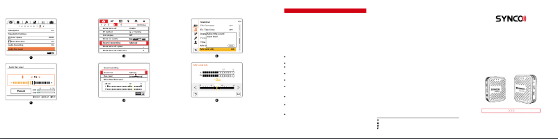 Page n°1 - Manuel utilisateur Synco Wair-G1-A1