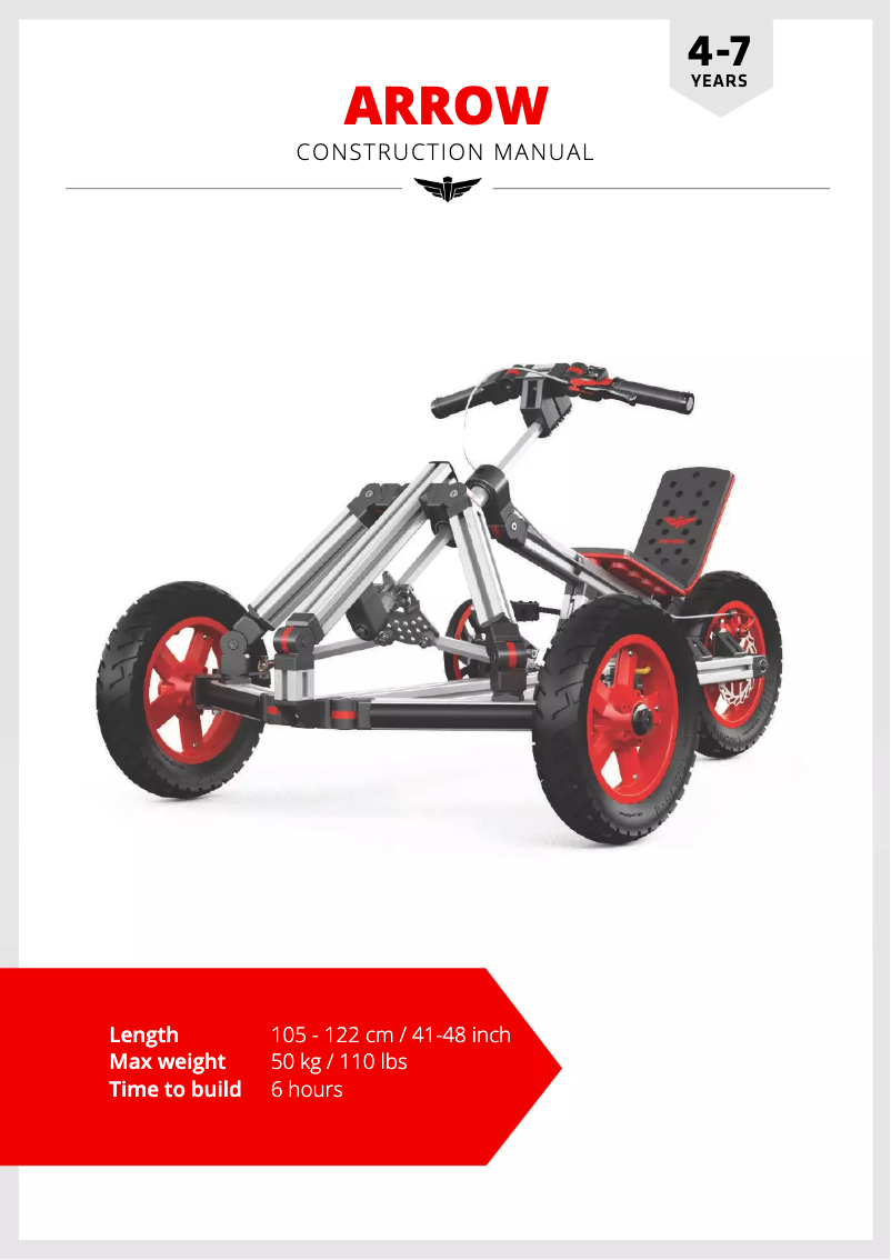 Page 1 de la notice Manuel utilisateur Infento Master Creator Kit Arrow