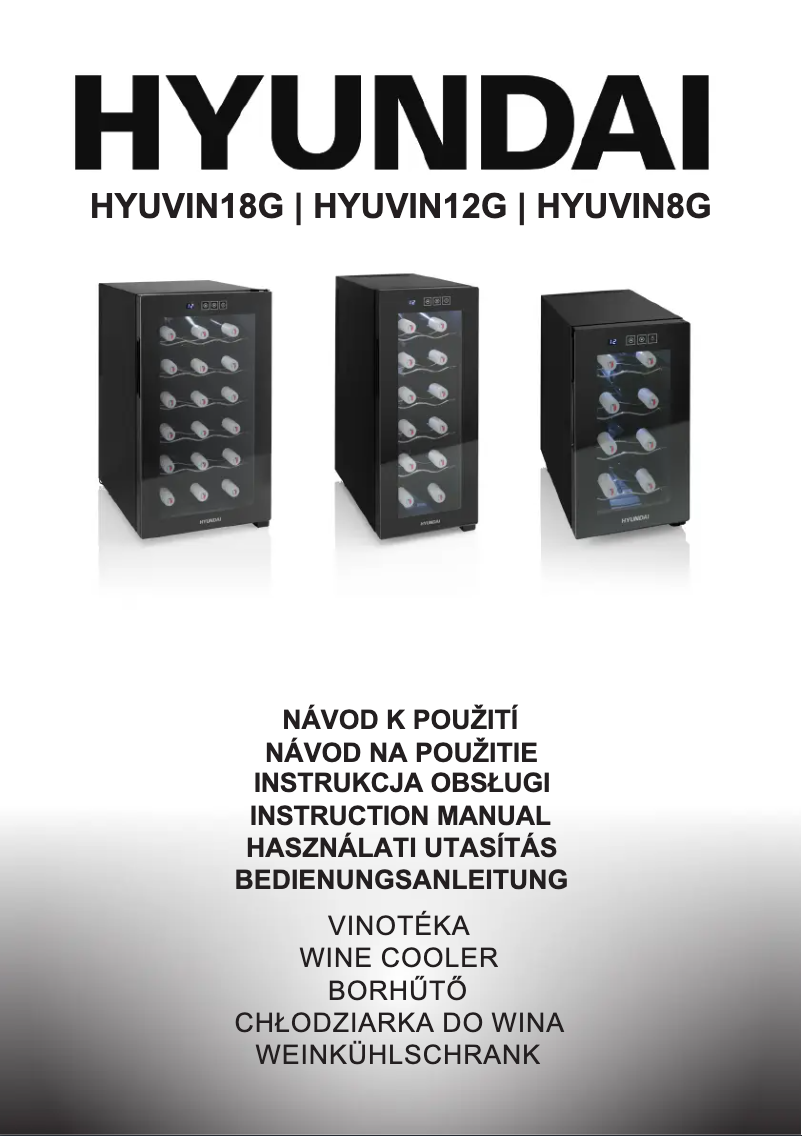 Page 1 of the manual User Manual Hyundai VIN18G