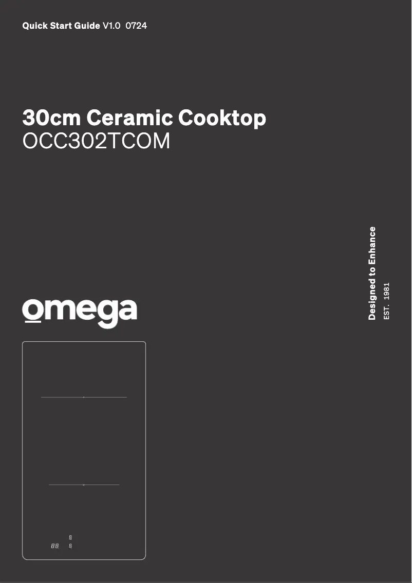Page n°1 - Guide de démarrage rapide Omega OCC302TCOM