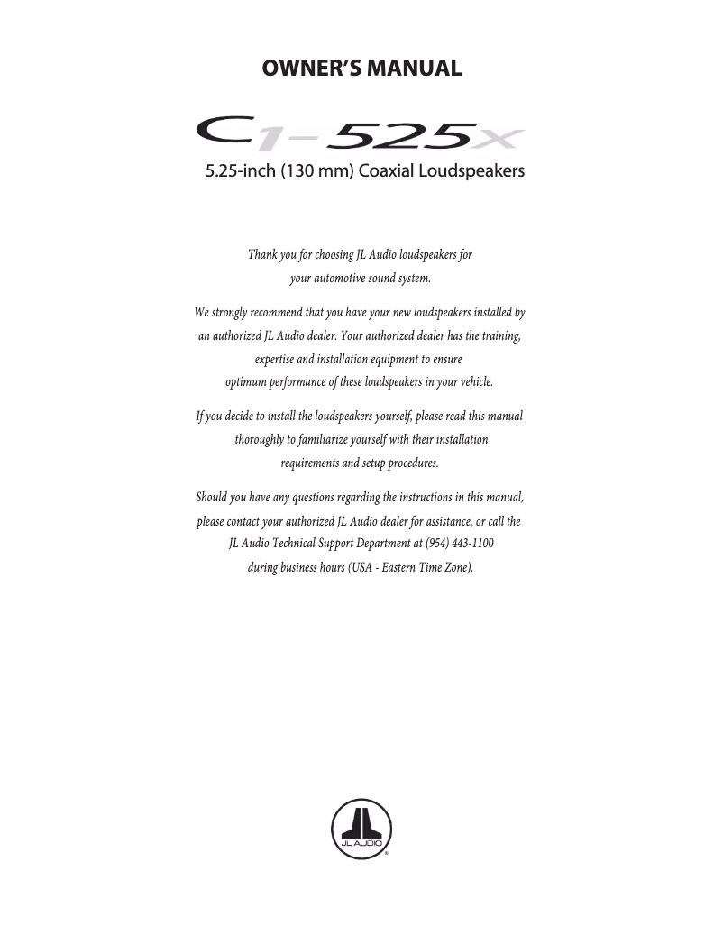 Image de la première page du manuel de l'appareil C1-525X