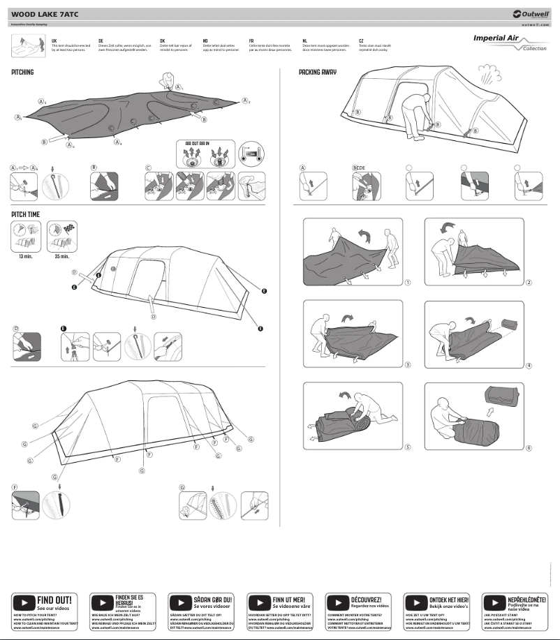 Image de la première page du manuel de l'appareil Wood Lake 7ATC