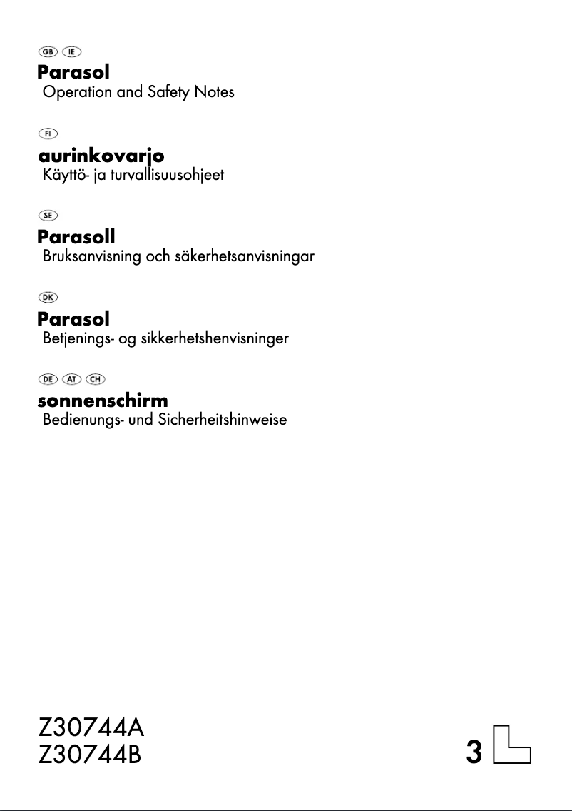 Page n°1 - Manuel utilisateur Florabest Z9904