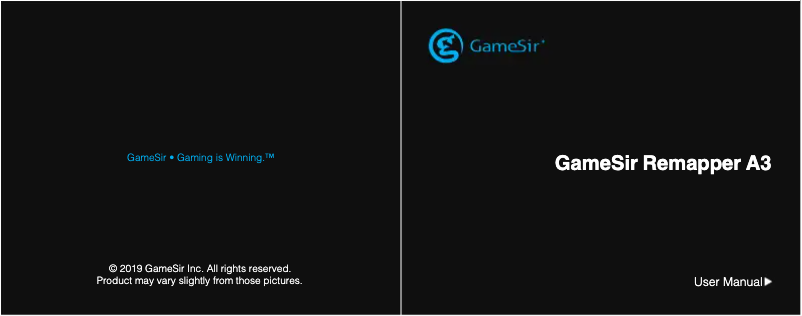Image de la première page du manuel de l'appareil A3