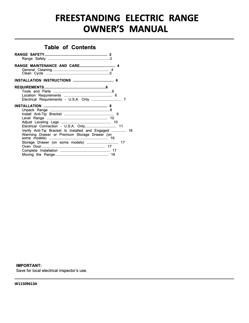 Página 1 del manual Manual de usuario KitchenAid KFEG500EWH
