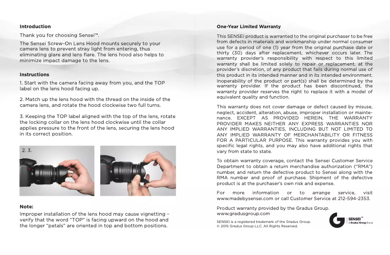 Image de la première page du manuel de l'appareil LHSC-49