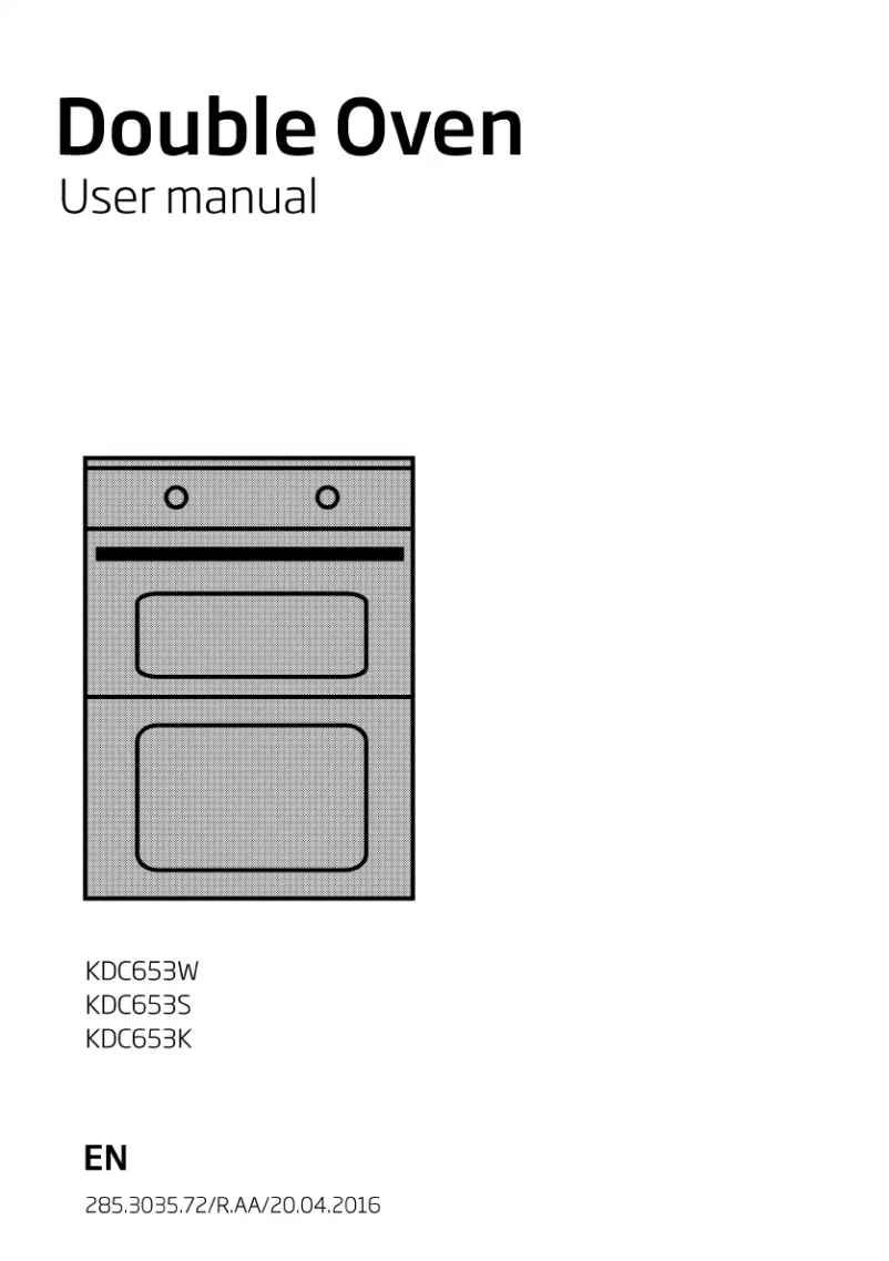 Image de la première page du manuel de l'appareil KDC653