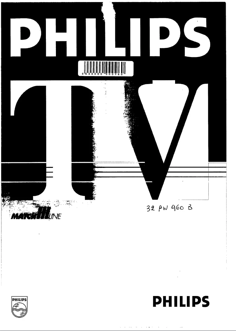 Página 1 del manual Manual de usuario Philips 32PW960B