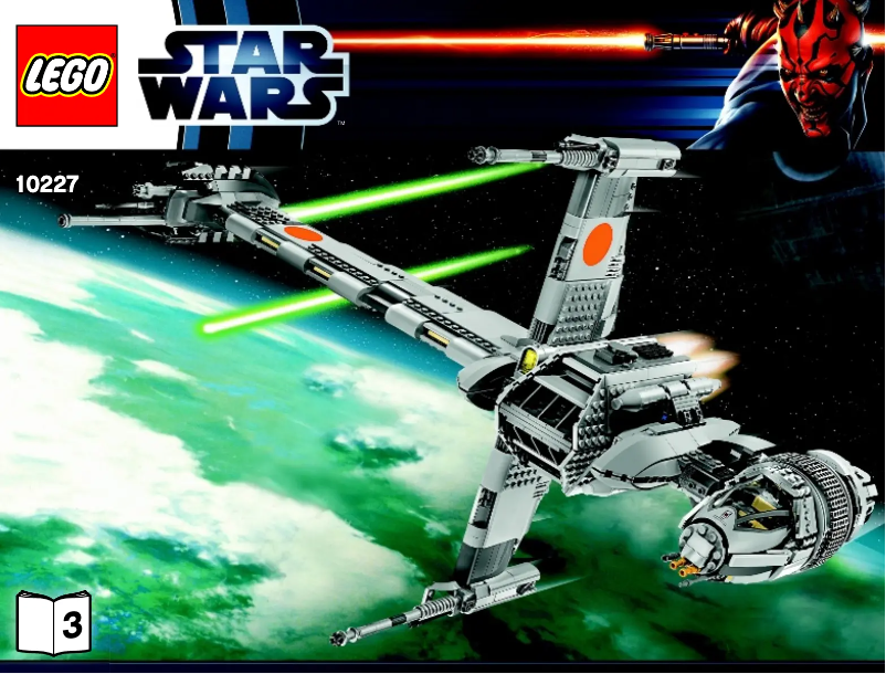 Page n°1 - Manuel utilisateur Lego Star Wars 10227