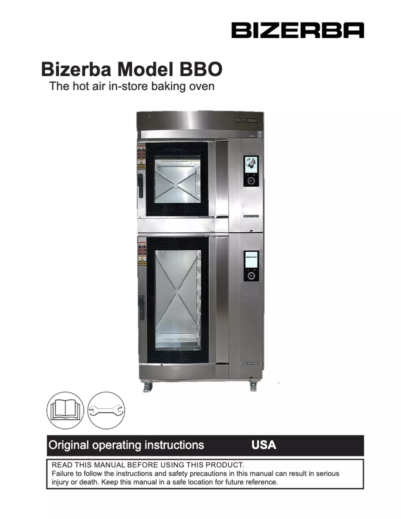 Página 1 del manual Manual de usuario Bizerba Dibas D64B-L-X3202-A