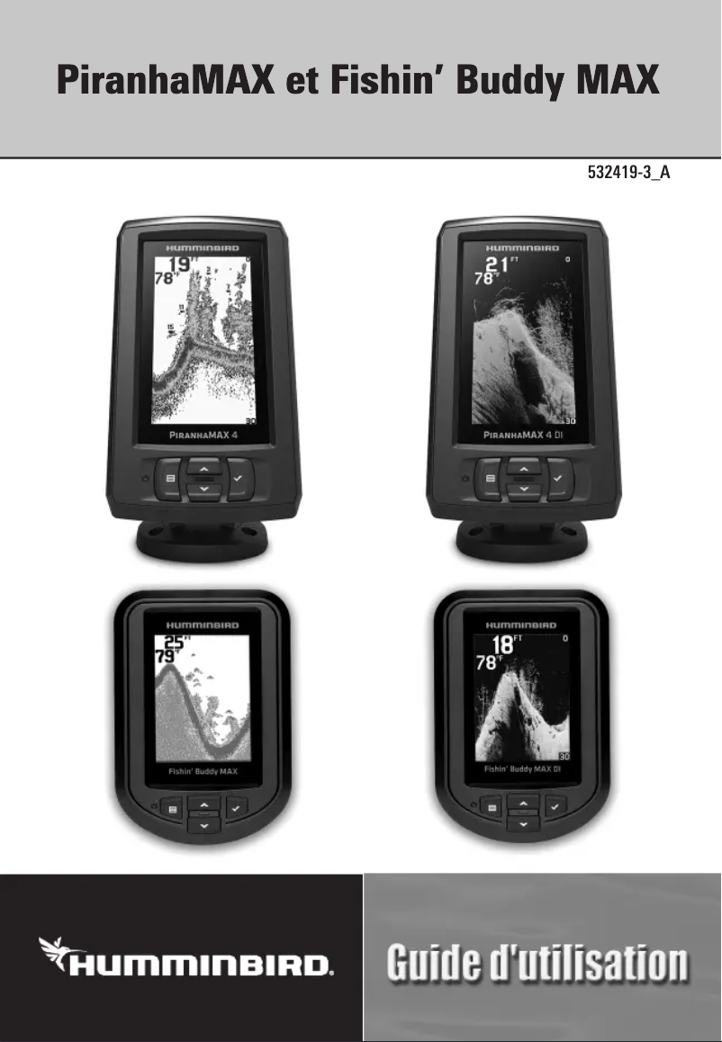 Imagen de la primera página del manual del dispositivo PiranhaMAX 4 DI