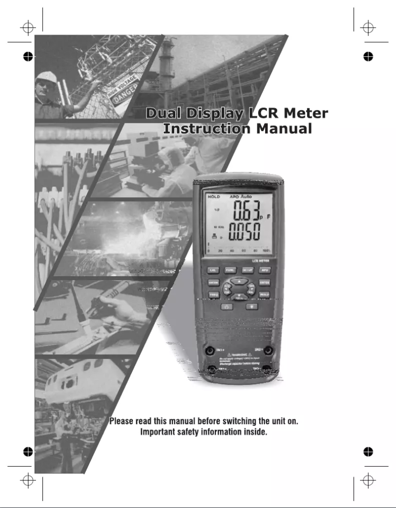 Image de la première page du manuel de l'appareil DT-9935