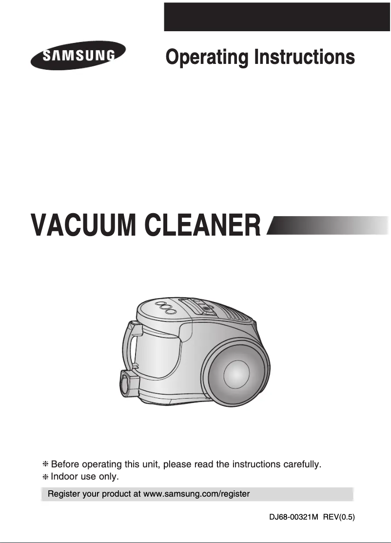 Página 1 del manual Manual de usuario Samsung SC8441