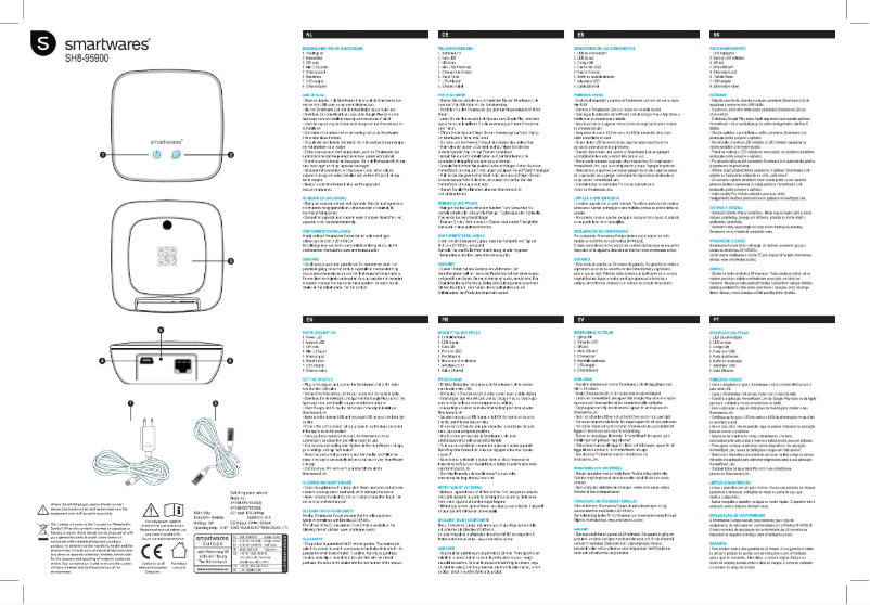 Image de la première page du manuel de l'appareil SH8-99101