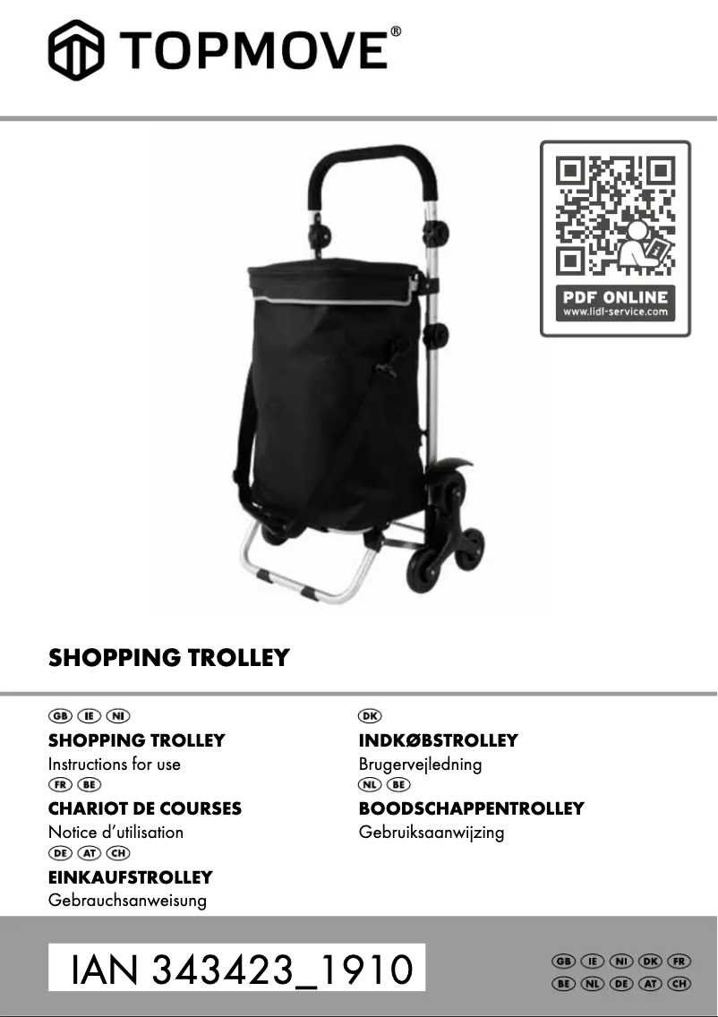 Image de la première page du manuel de l'appareil IAN 343423