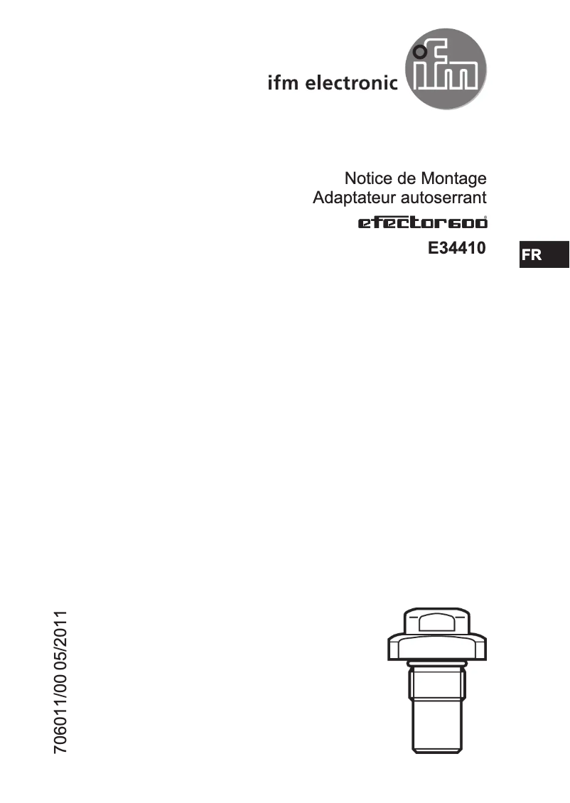 Página 1 del manual Manual de usuario IFM E34410