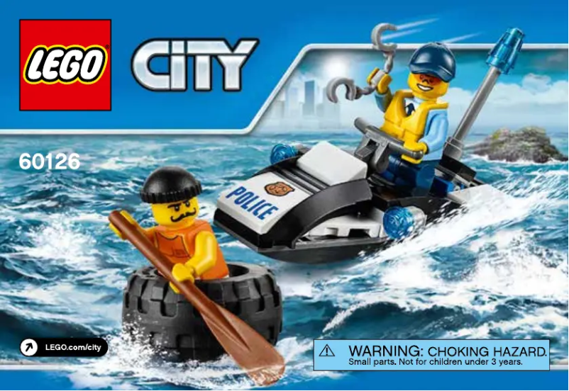 Page 1 de la notice Manuel utilisateur Lego City 60126