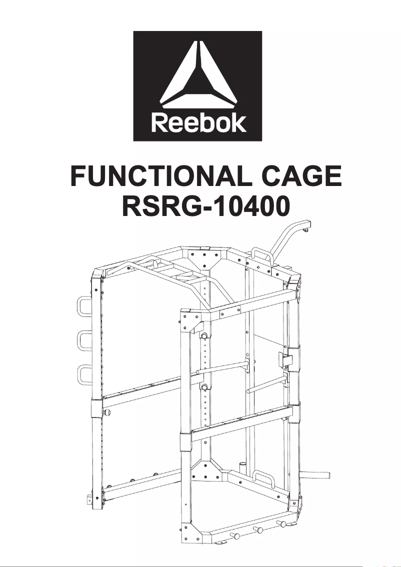 Page n°1 - Manuel utilisateur Reebok Functional Cage RSRG-10400