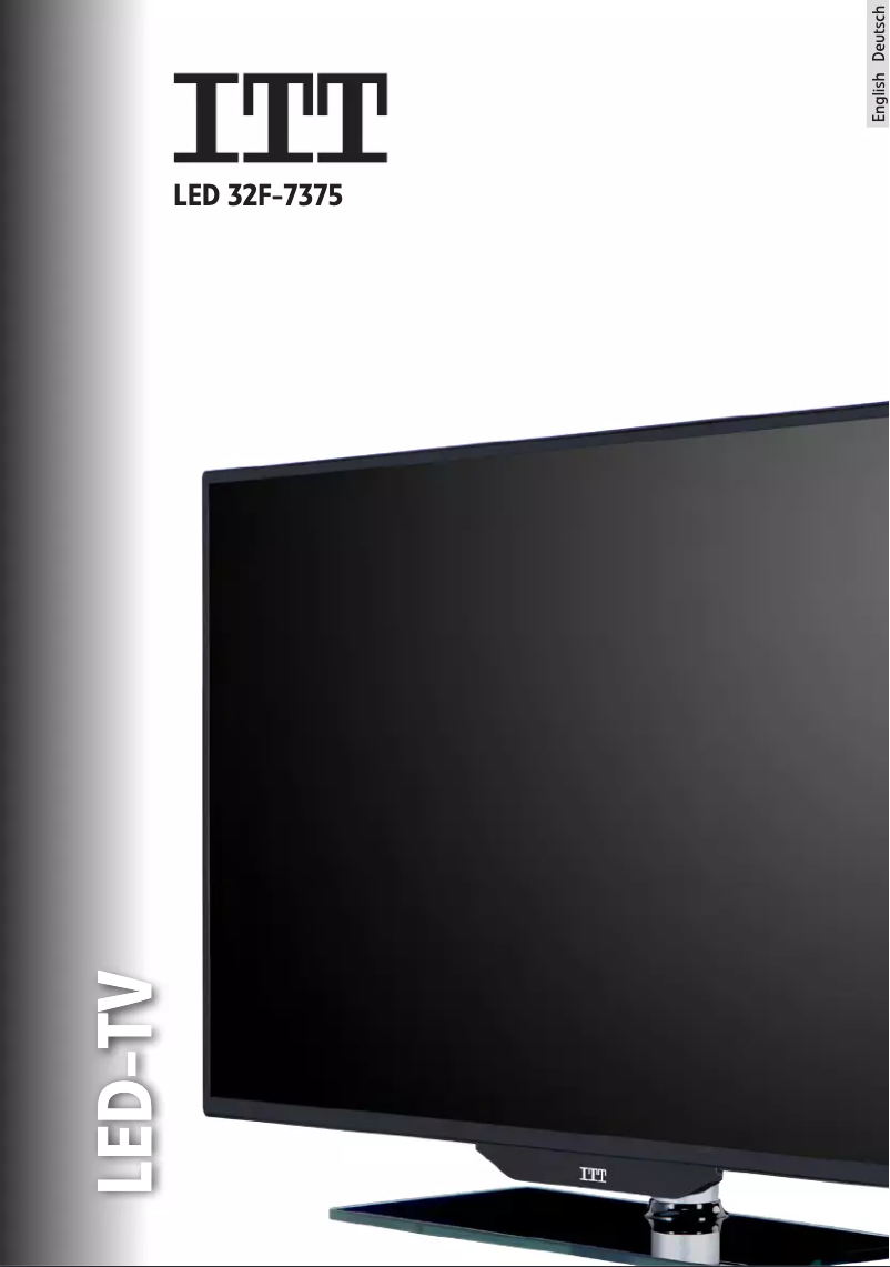 Page 1 de la notice Manuel utilisateur ITT LED 32F-7375-B