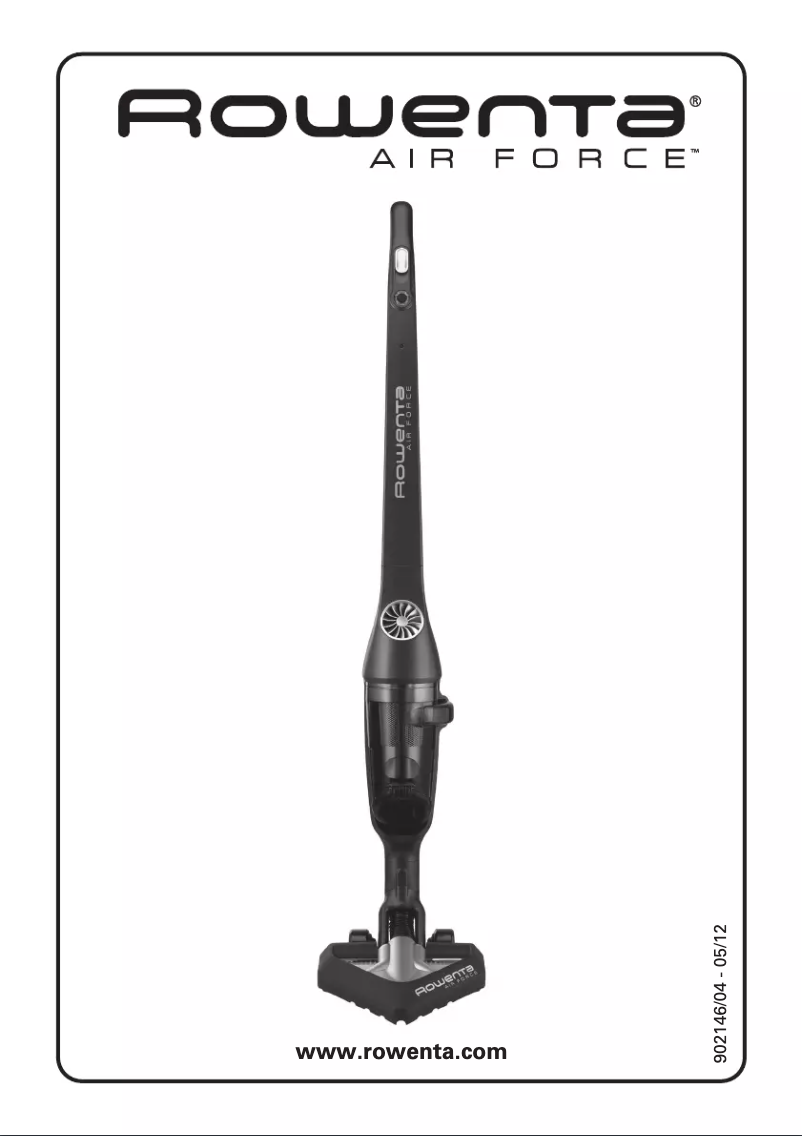 Página 1 del manual Manual de usuario Rowenta Air Force RH8553