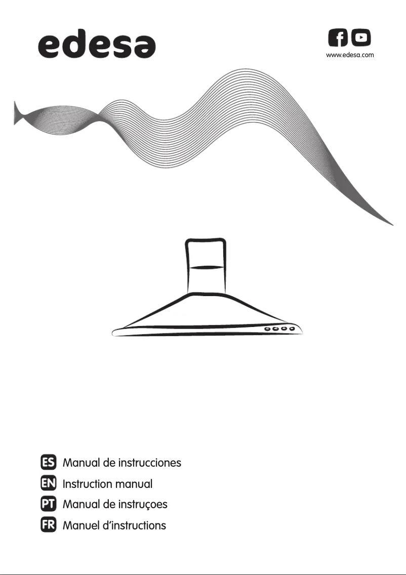 Page 1 de la notice Manuel utilisateur Edesa ECG-5831 GWH