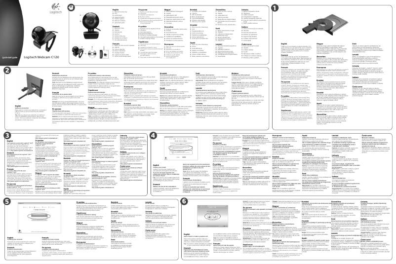 Image de la première page du manuel de l'appareil C120