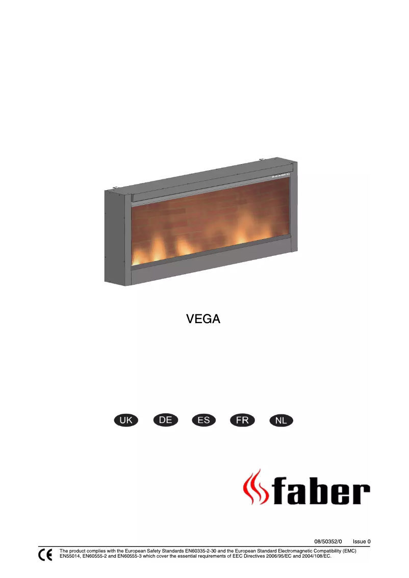 Page n°1 - Manuel utilisateur Faber Vega