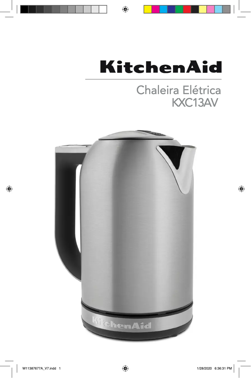Page 1 de la notice Manuel utilisateur KitchenAid Artisan Electric Kettle