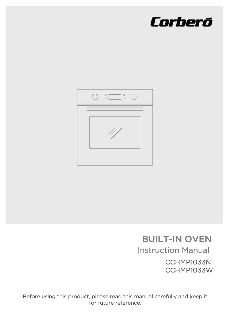 Page n°1 - Manuel utilisateur Corbero CCHMP1033N