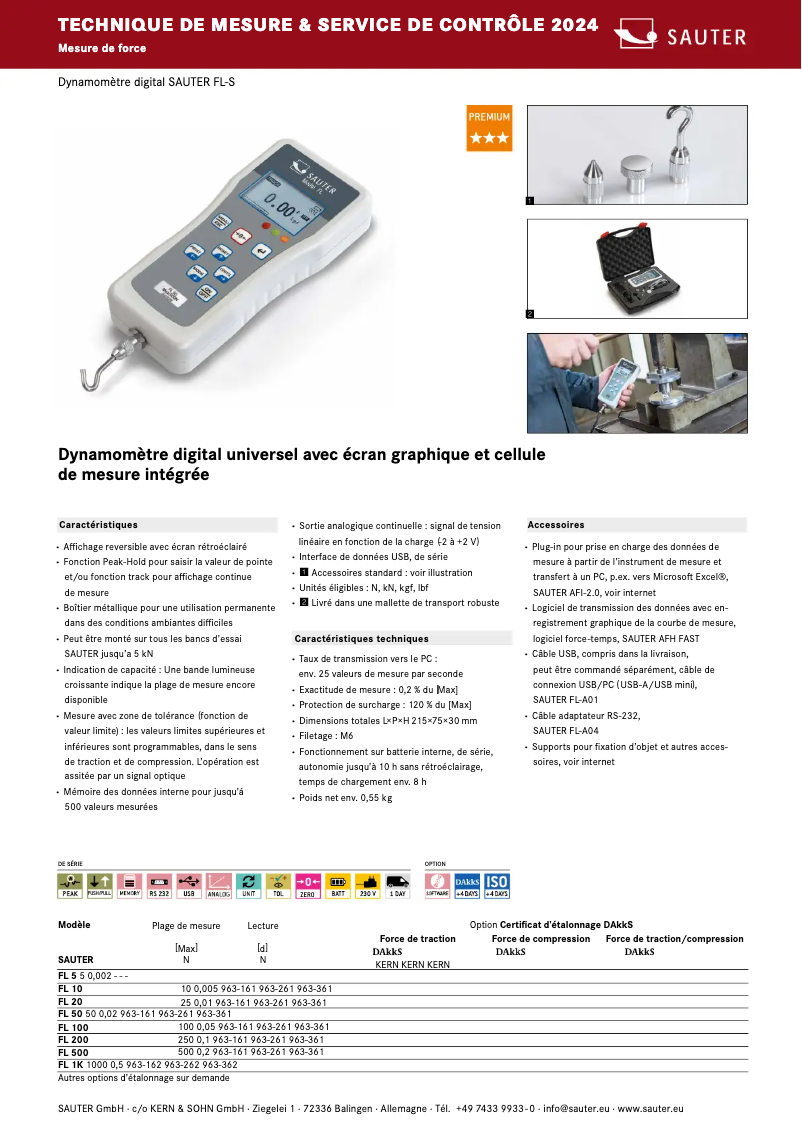 Image de la première page du manuel de l'appareil FL 20