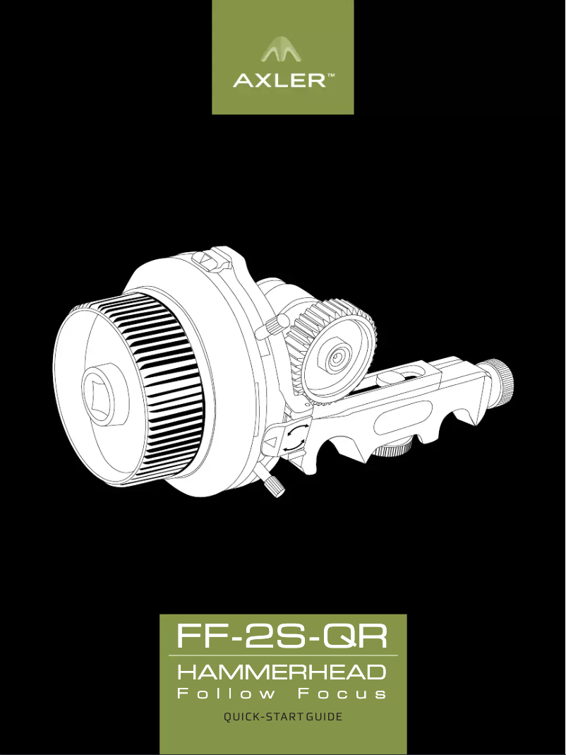 Image de la première page du manuel de l'appareil Hammerhead Follow Focus