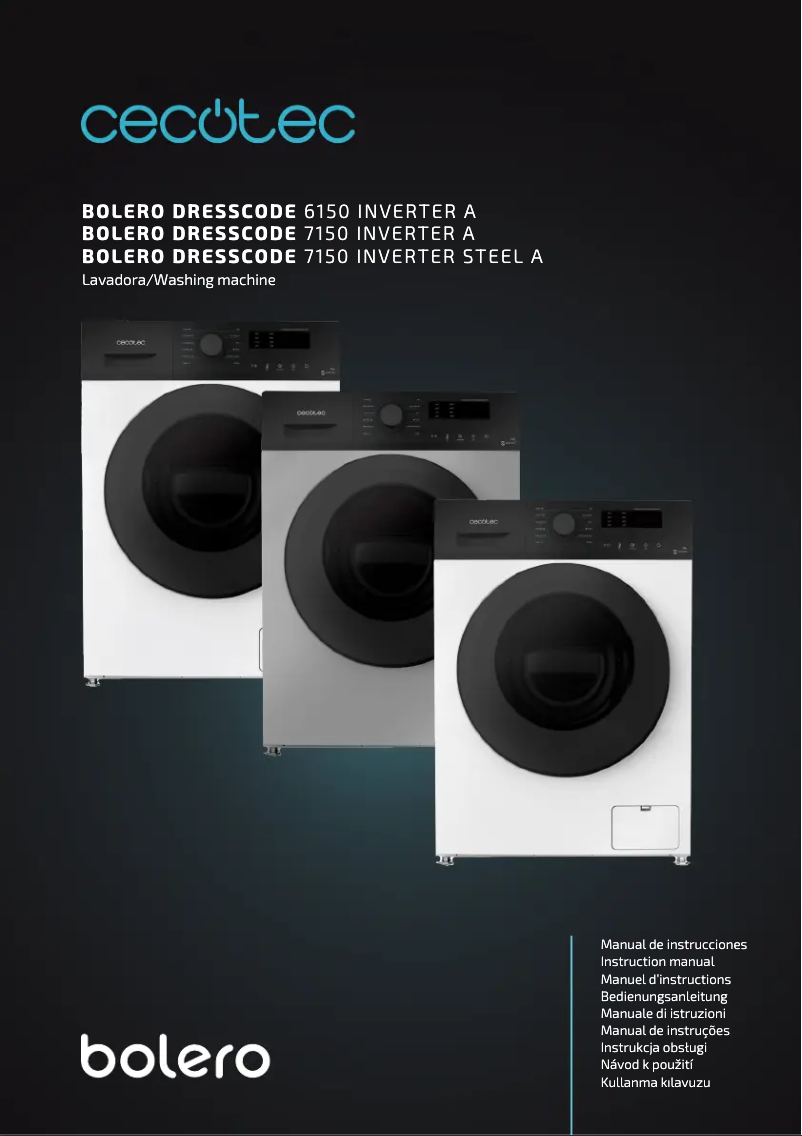 Page n°1 - Manuel utilisateur Cecotec Bolero DressCode 7150