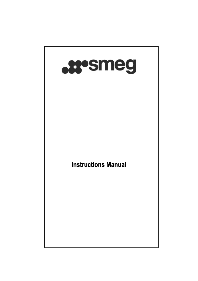 Page n°1 - Manuel utilisateur Smeg KDIAM90AX