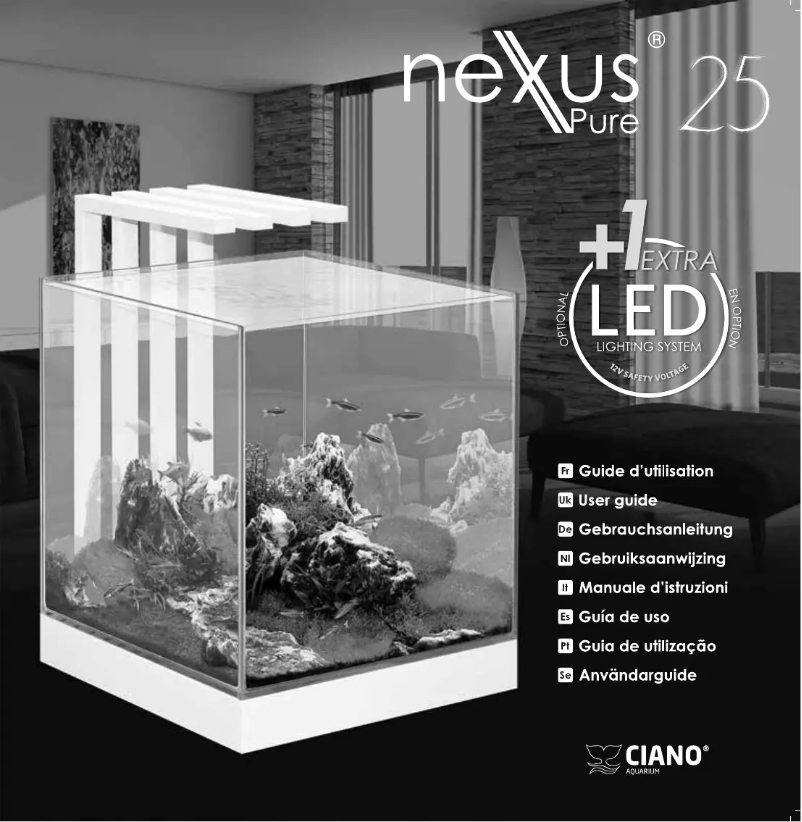 Page 1 de la notice Manuel utilisateur Ciano Nexus Pure 25