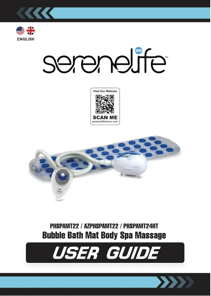 Page 1 de la notice Manuel utilisateur SereneLife PHSPAMT24HT