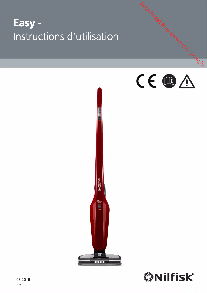 Page n°1 - Manuel utilisateur Nilfisk Easy 20V